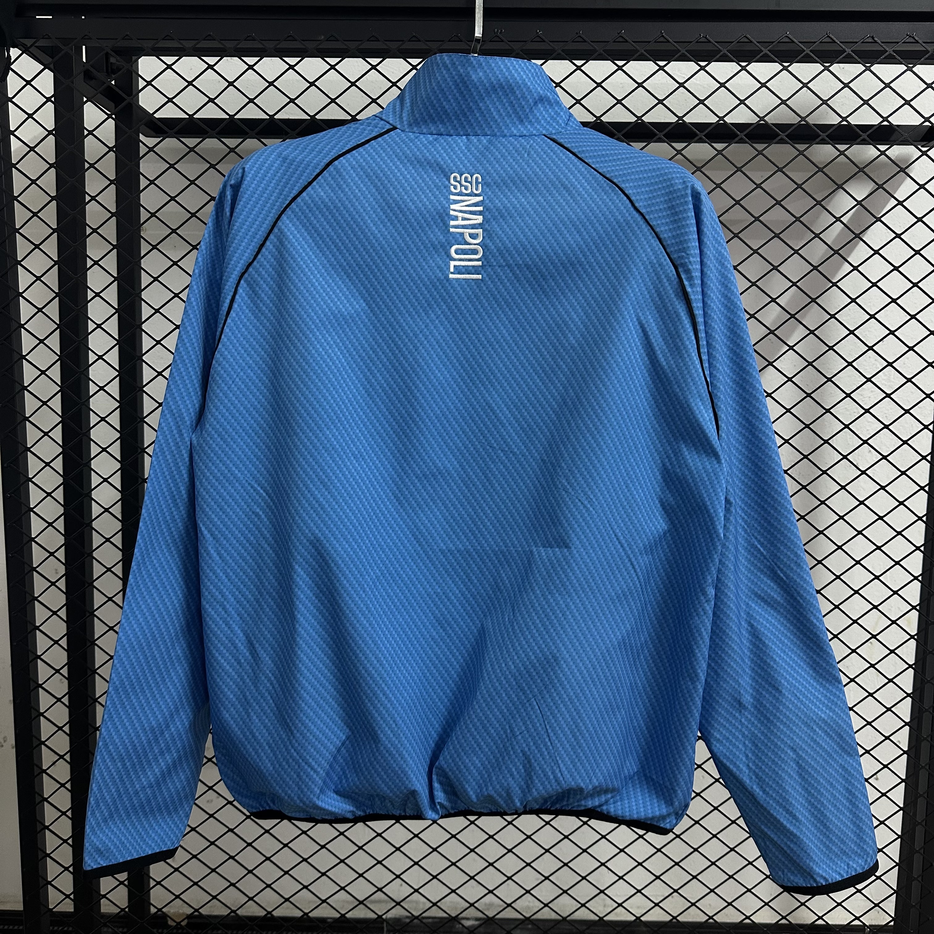 25/26 Windbreaker Napoli training blue Waterproof thickened version S-XXL