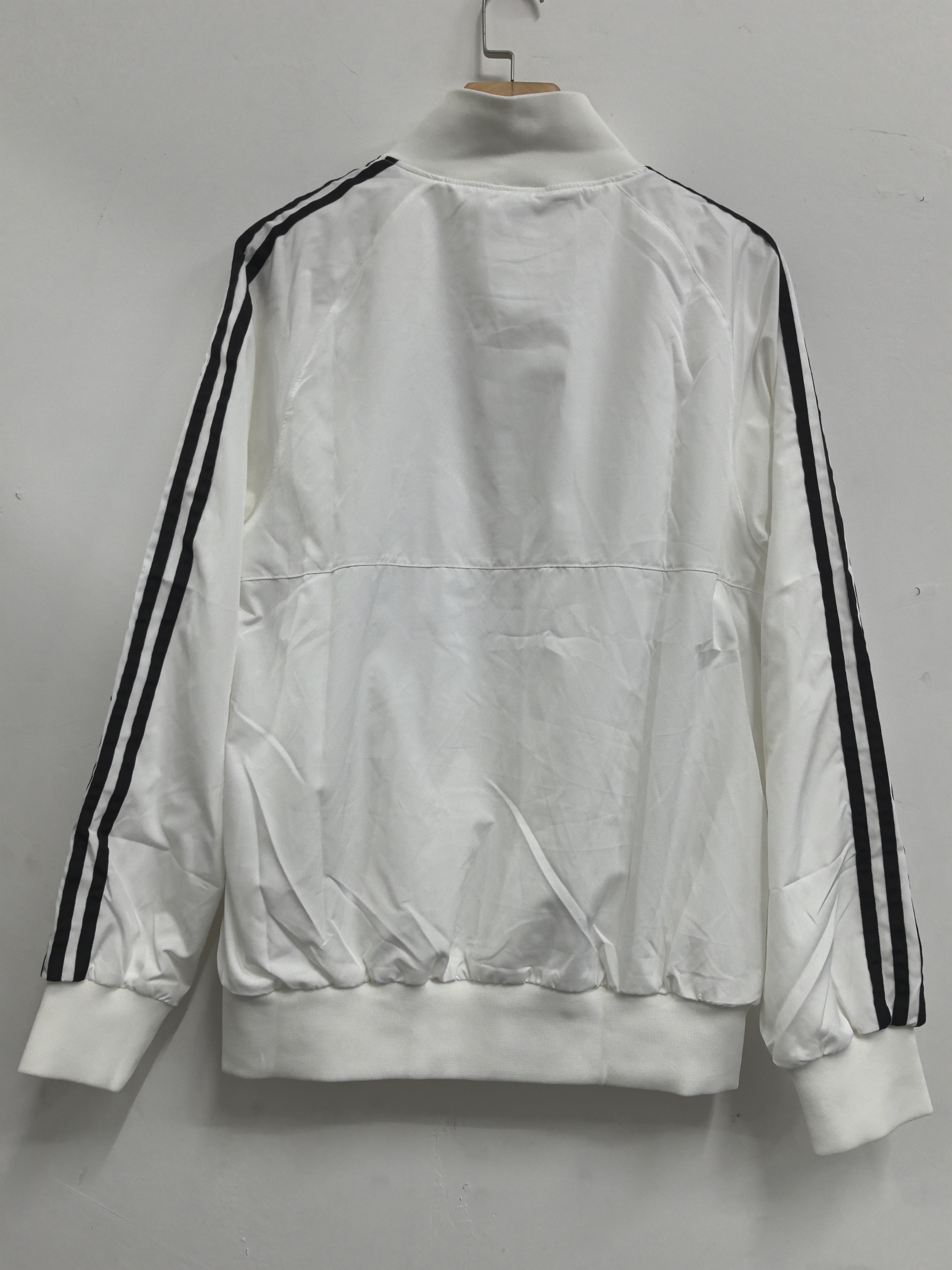 12/13 Windbreaker real M@drid training white Waterproof thickened retro version S-XXL