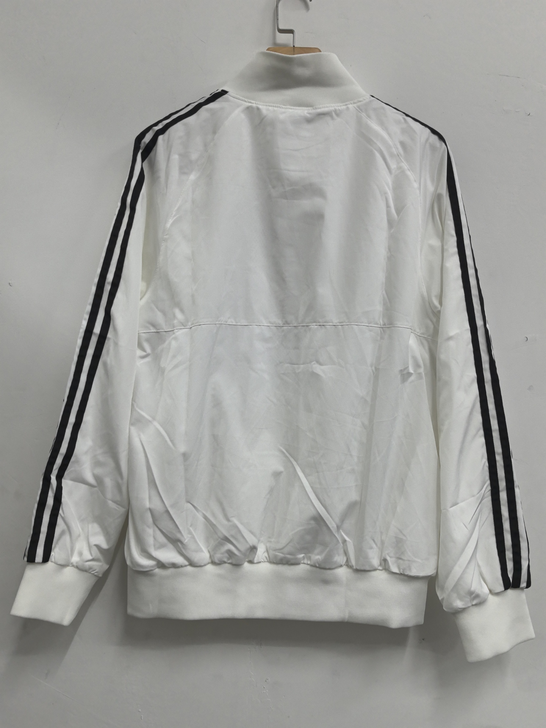 12/13 Windbreaker real M@drid training white Waterproof thickened retro version S-XXL