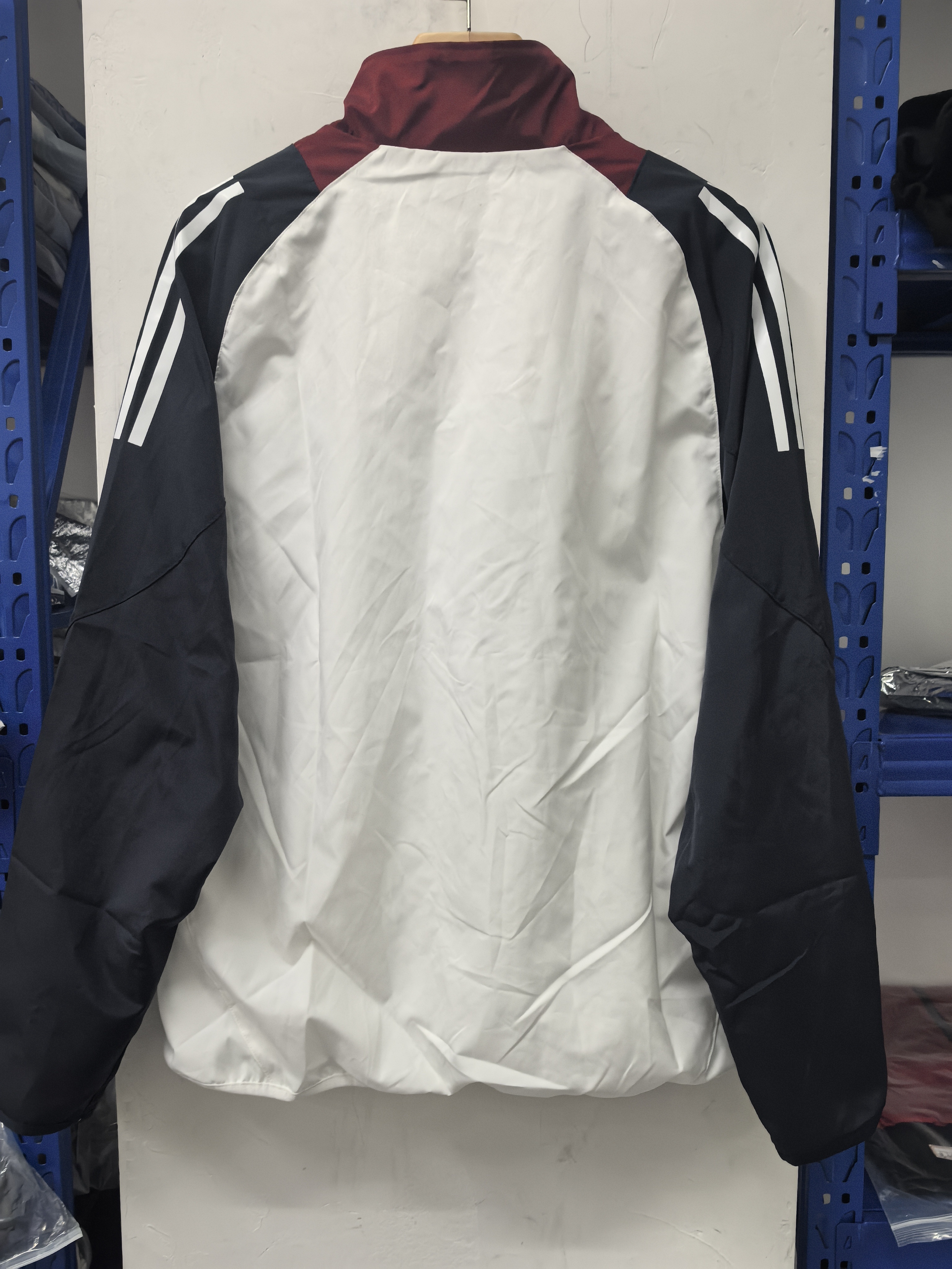 25/26 Manchester United M-U white thickened jacket S-XXL