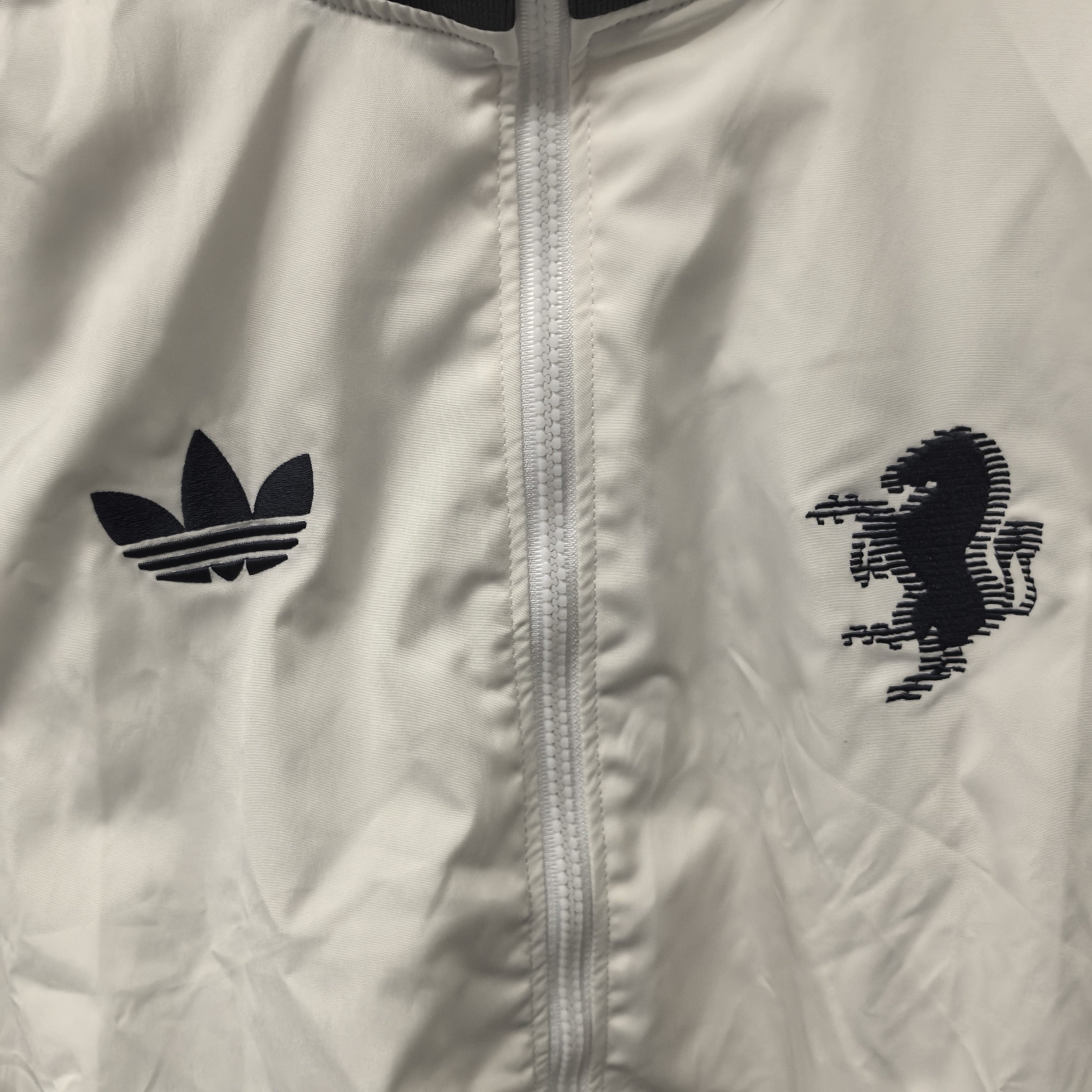 retro Windbreaker Juventus training white Waterproof thickened version S-XXL