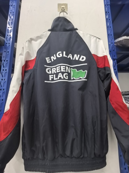 retro Windbreaker England training black Waterproof thickened version S-XXL