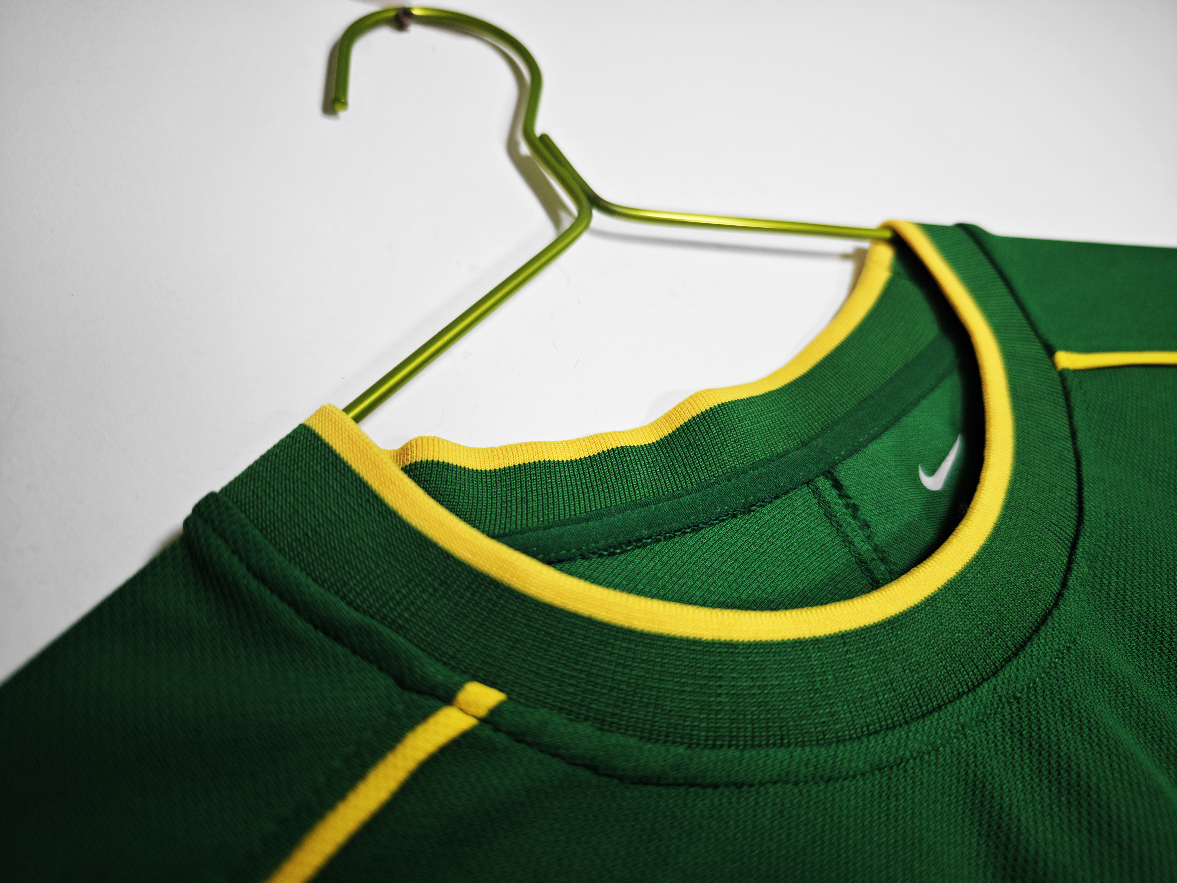 Retro 1998 Brazil goalkeeper green S-XXL