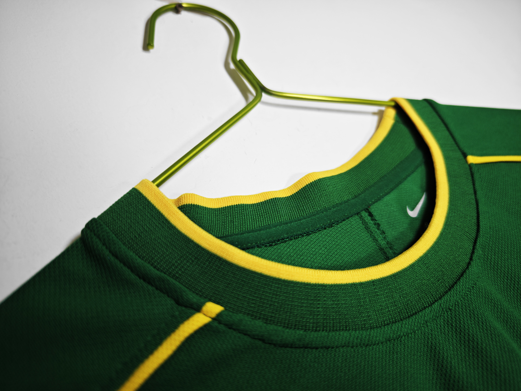 Retro 1998 Brazil goalkeeper green S-XXL
