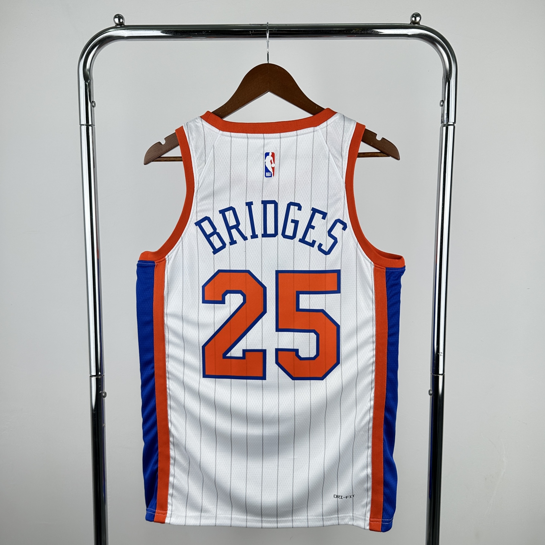 2025 NBA New York Knicks white Heat pressed city version NO.25 jersey S-XXL