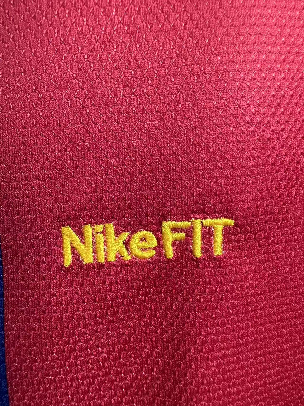 Retro 07/08 Barcelona long sleeve Home Size S-XXL