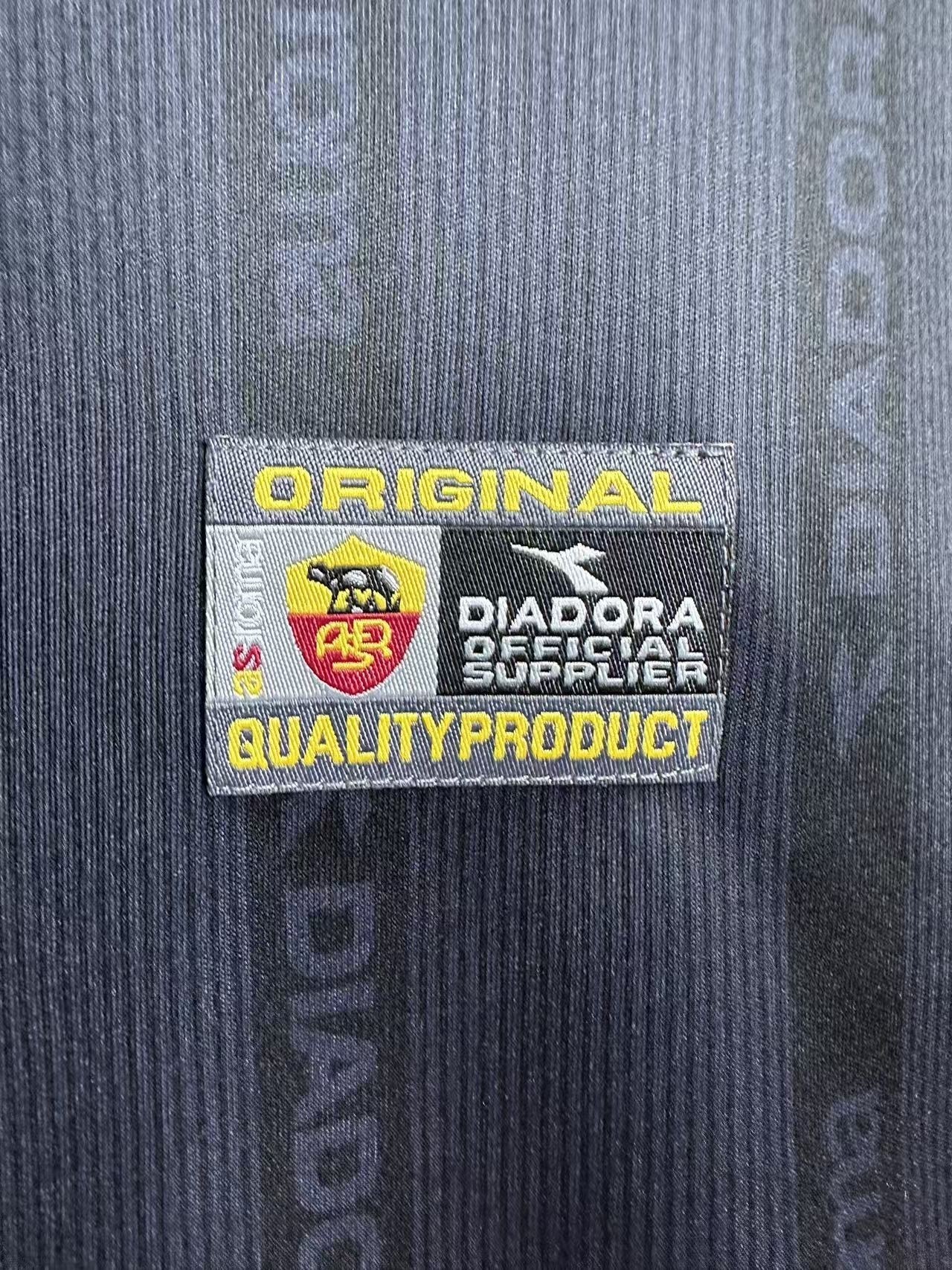 99/00 Roma third long sleeve retro version S-XXL