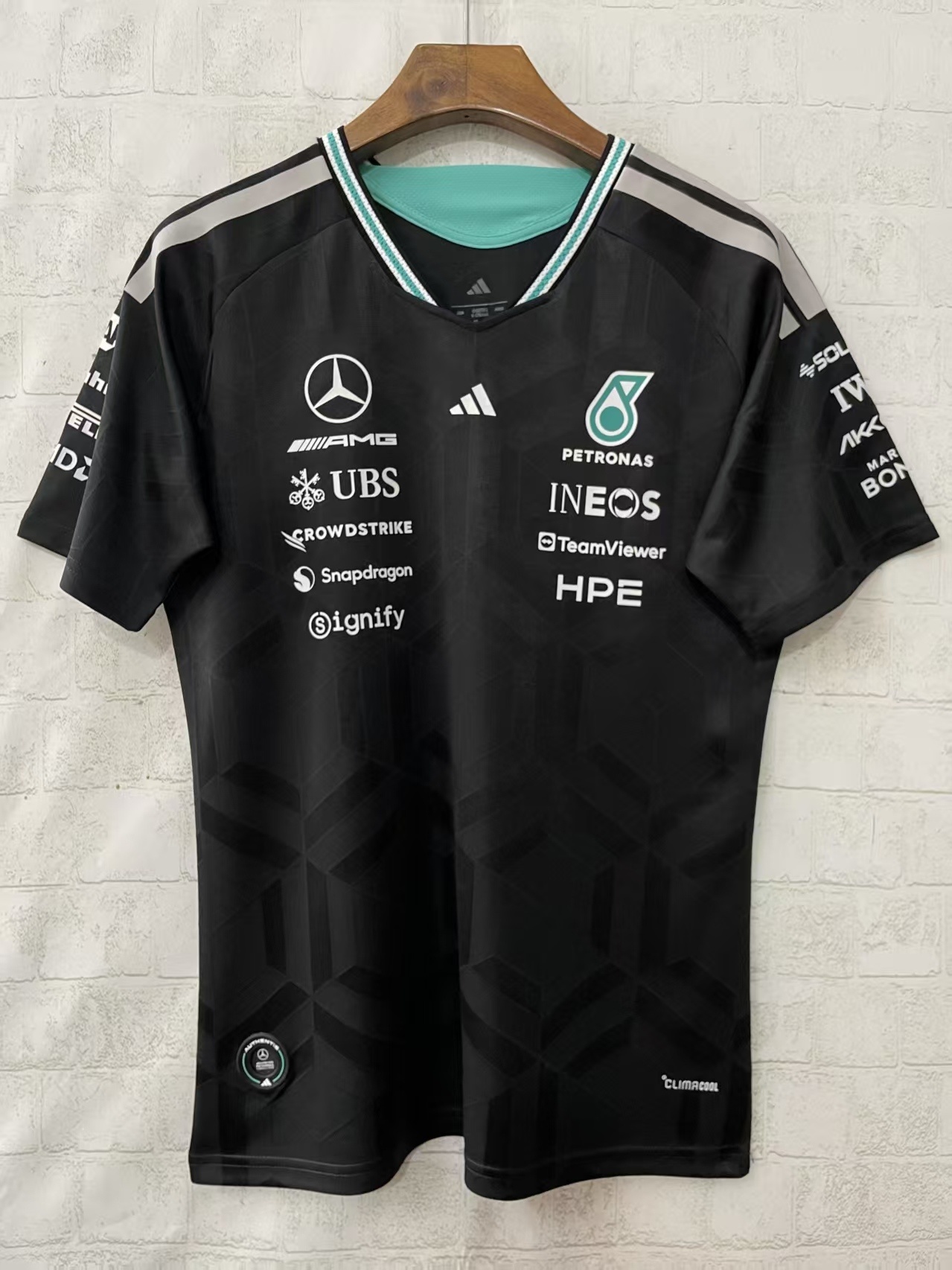 2026 Mercedes Benz F1 black jersey