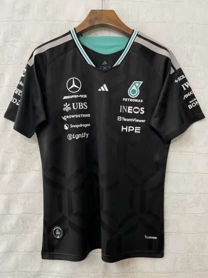 2026 Mercedes Benz F1 black jersey