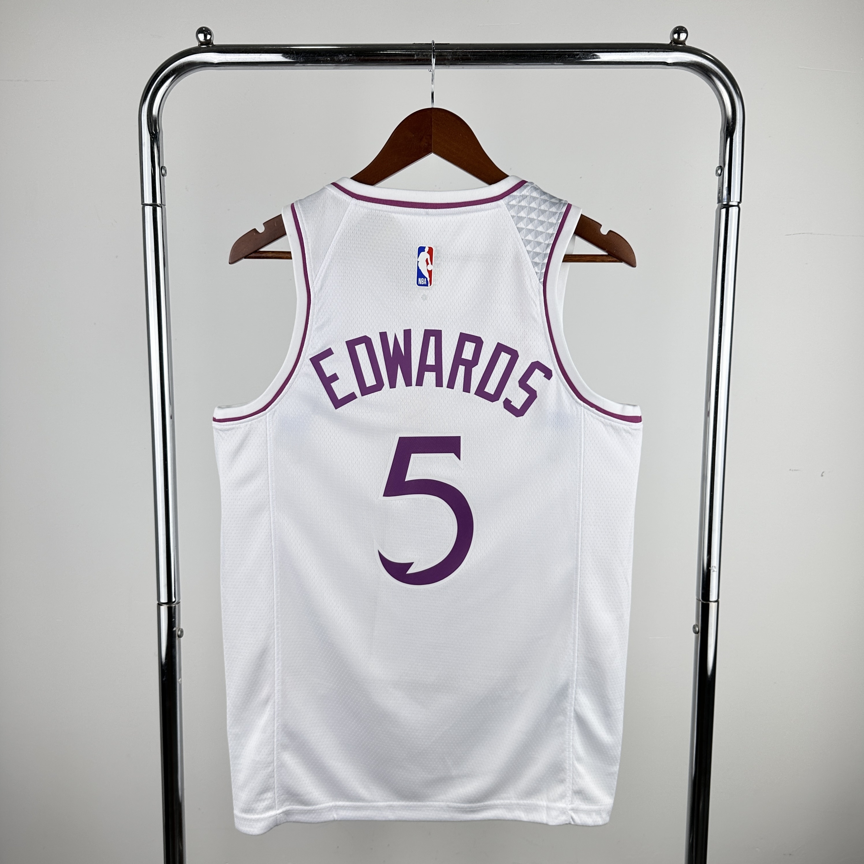 NBA Minnesota Timberwolves White-Purple version S-XXL