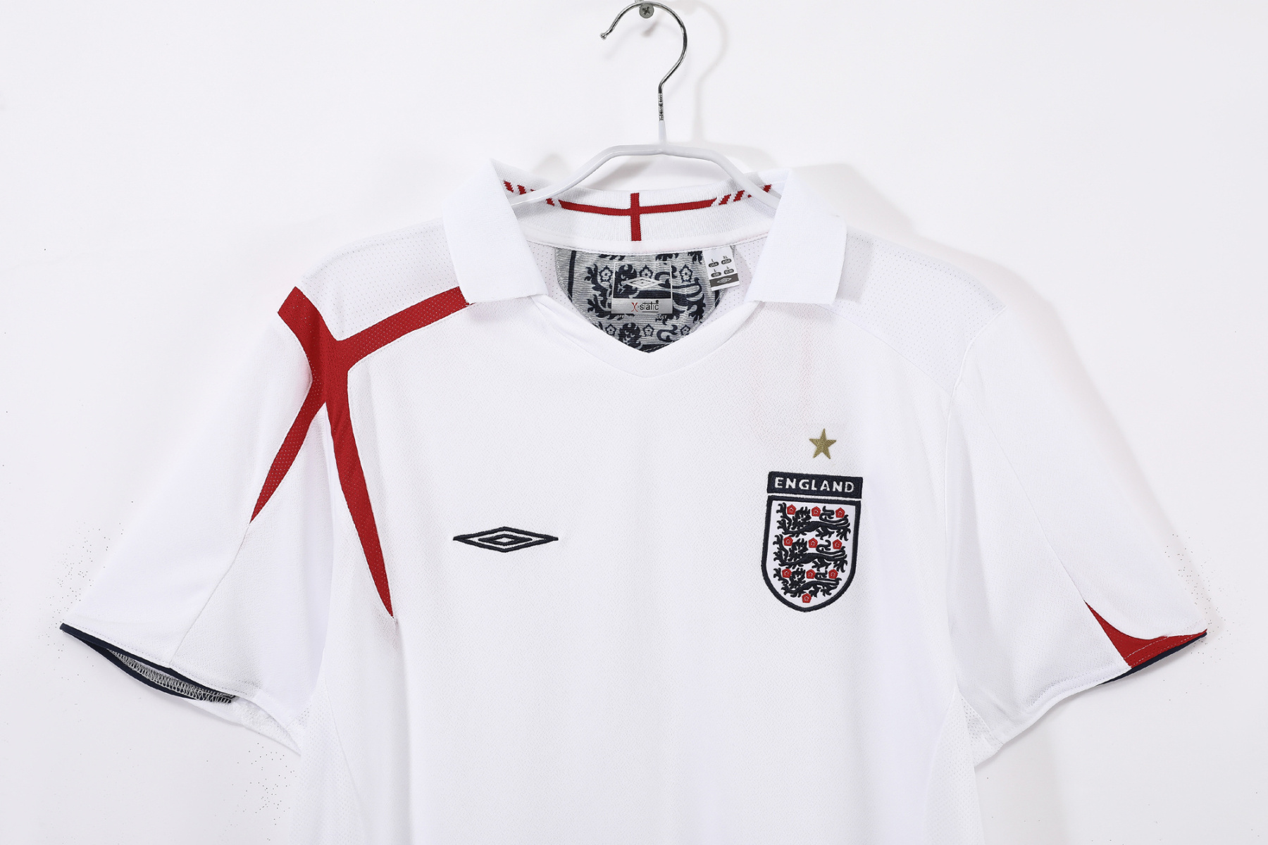2006 England home Retro version S-XXL