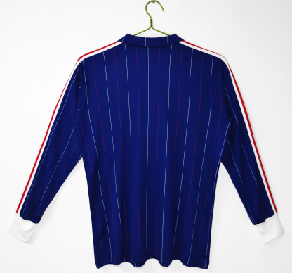 1980/82 France home long sleeve retro S-XXL