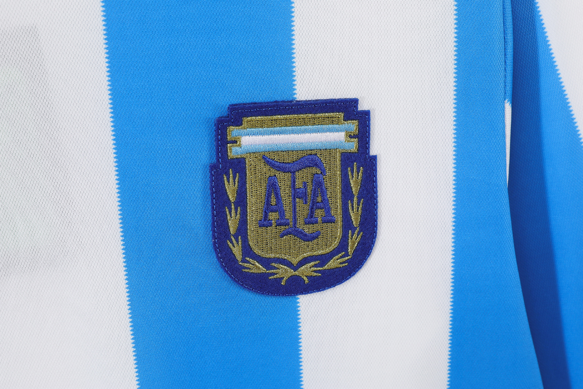 1986  Argentina home long sleeve  Retro version S-XXL