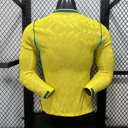2026 Brazil home long sleeve player version S-3XL
