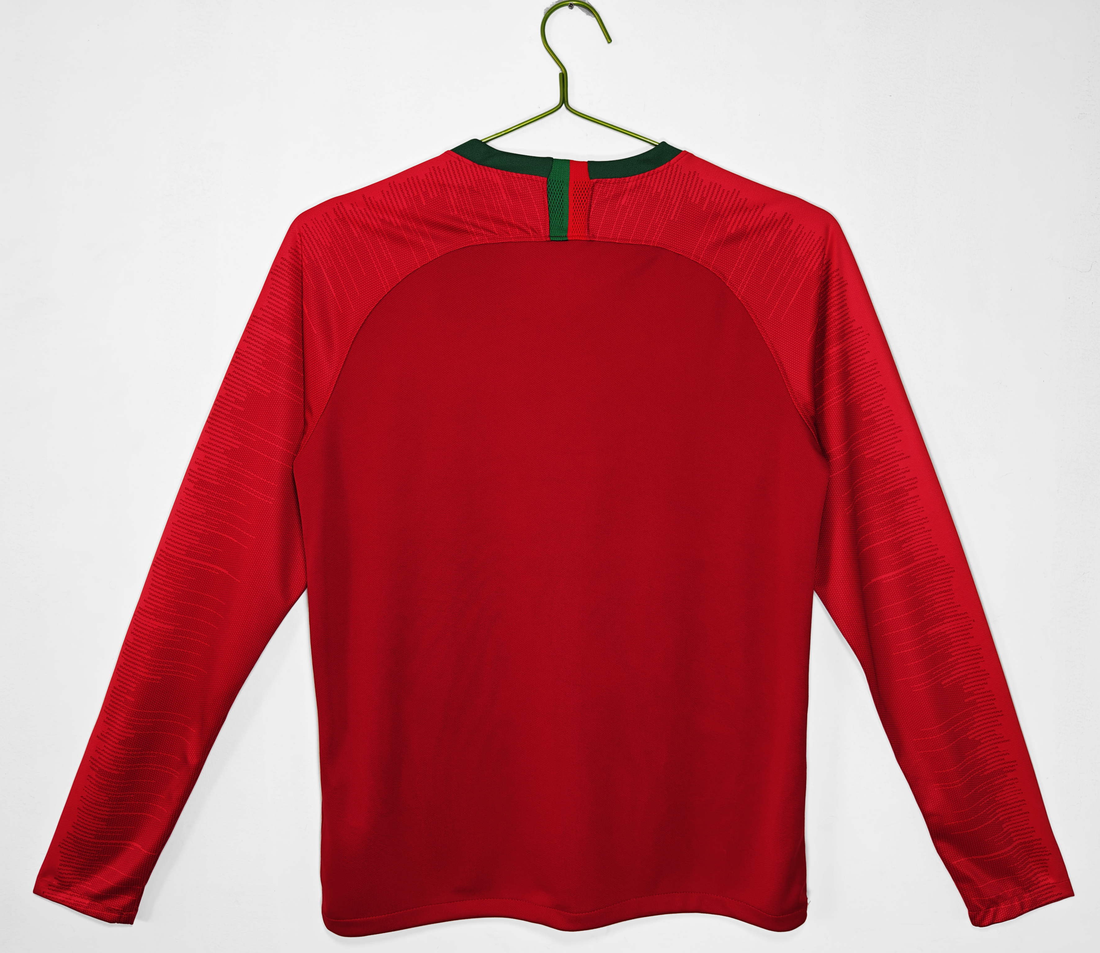 2018 Portugal home Long sleeve retro version S-XXL