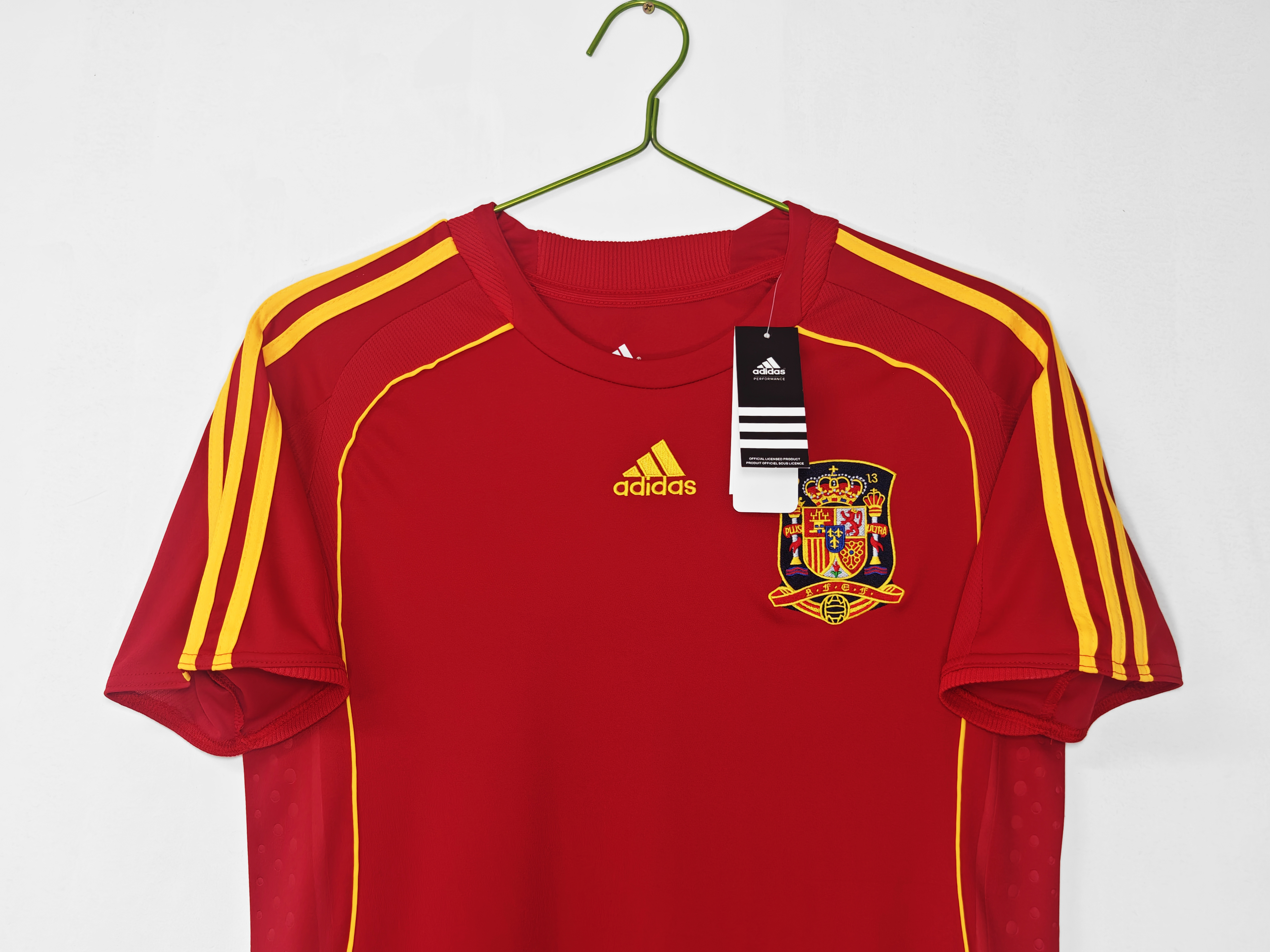 2008 Spain home retro version S-XXL