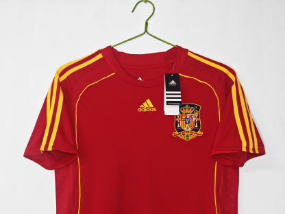 2008 Spain home retro version S-XXL
