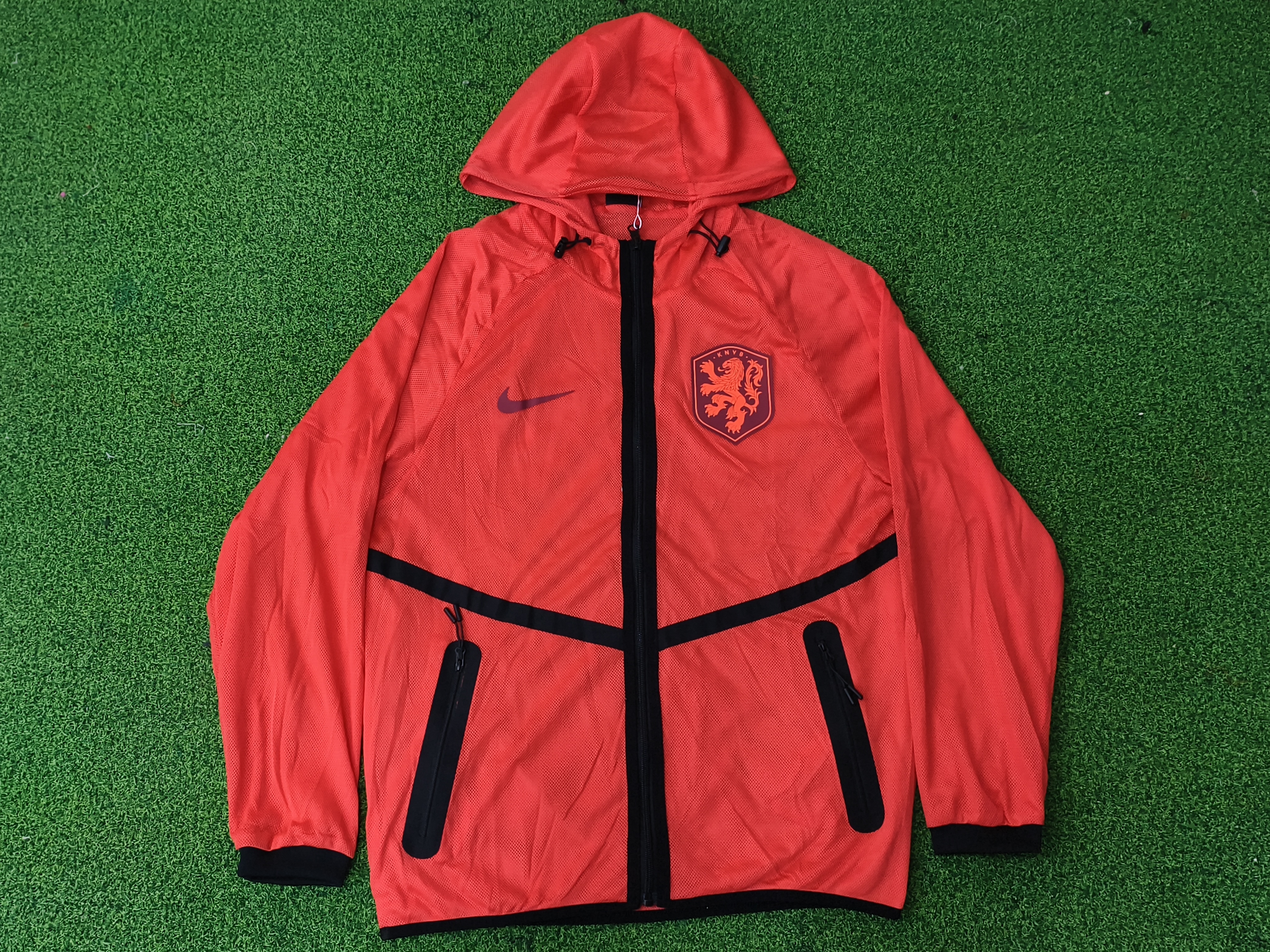 2026 Netherlands orange Anthem player version Jacket S-3XL