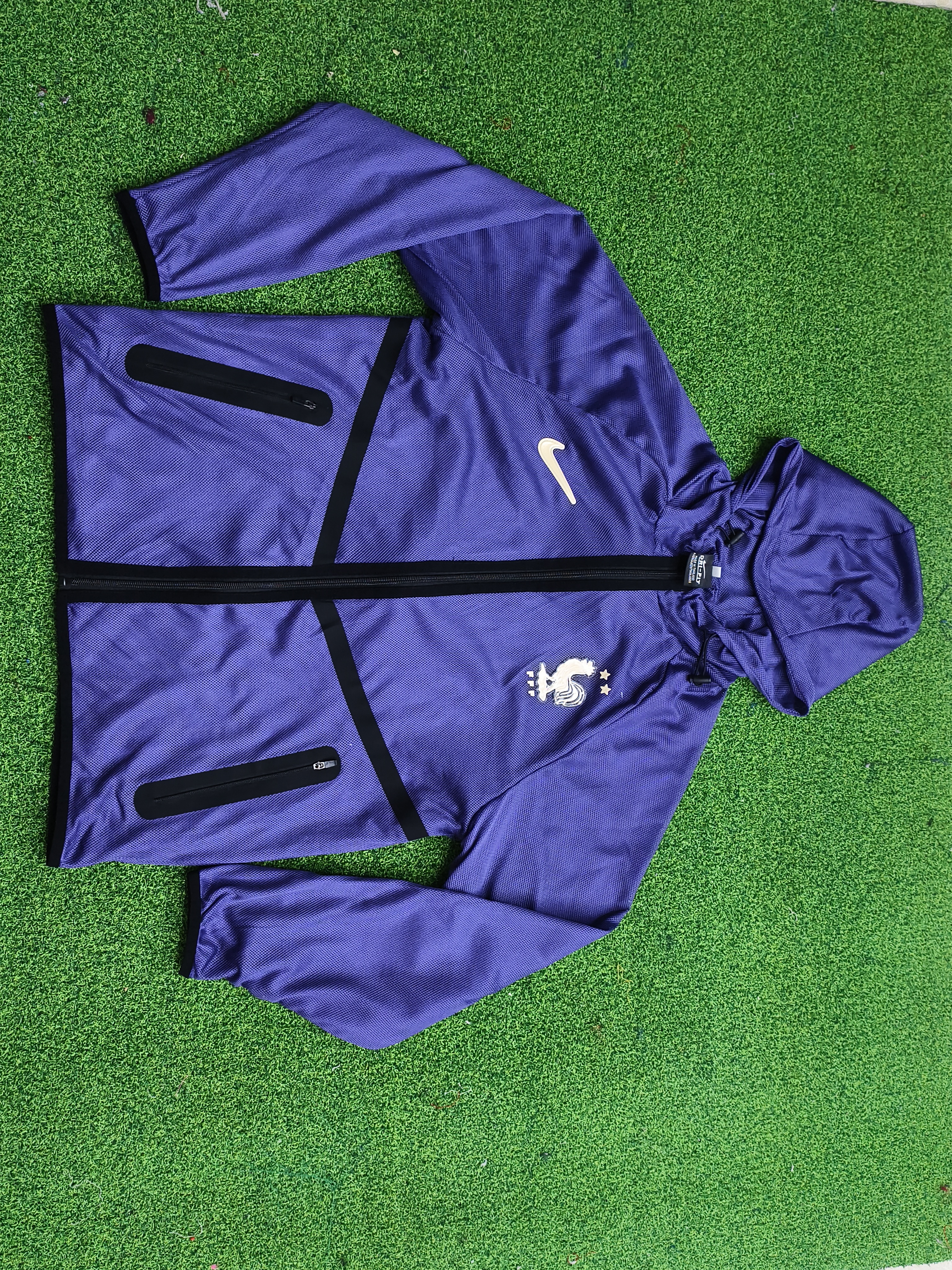 2026 France blue Anthem player version Jacket S-3XL