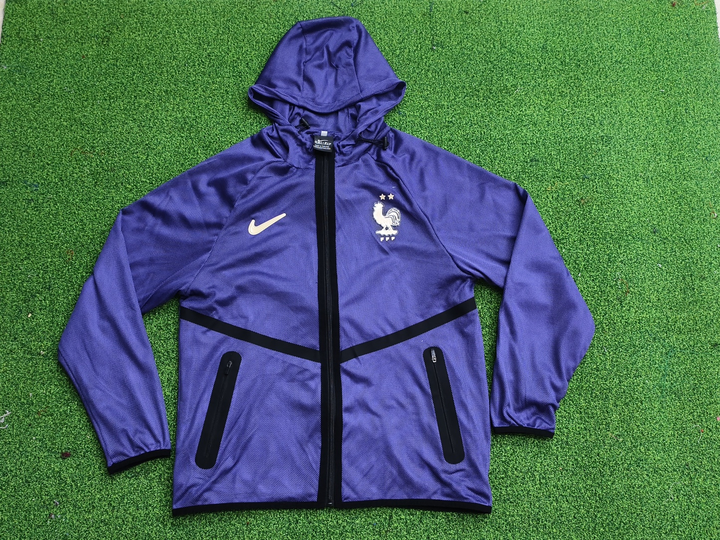 2026 France blue Anthem player version Jacket S-3XL