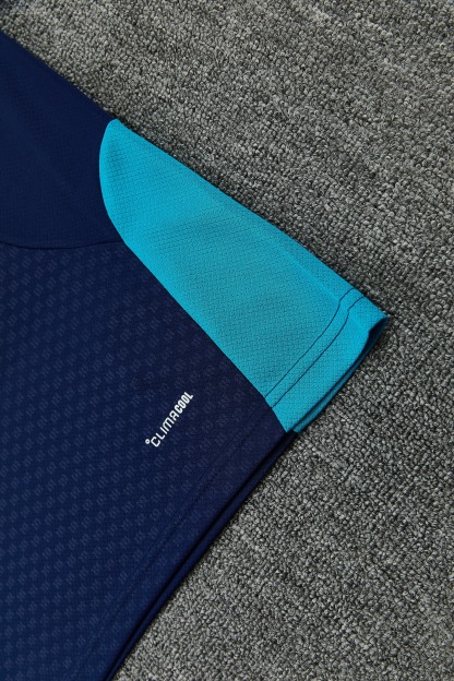 2026 Spain royal blue vest training suit S-XXL
