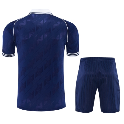 26/27 re@l Medrid blue B Polo training suit S-XXL