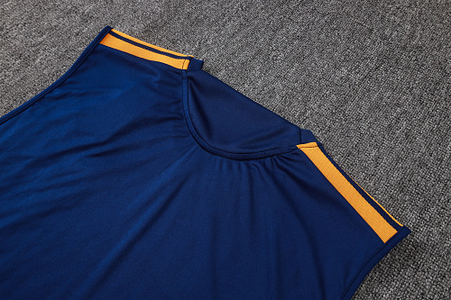 26/27 re@l Medrid blue vest training suit S-XXL