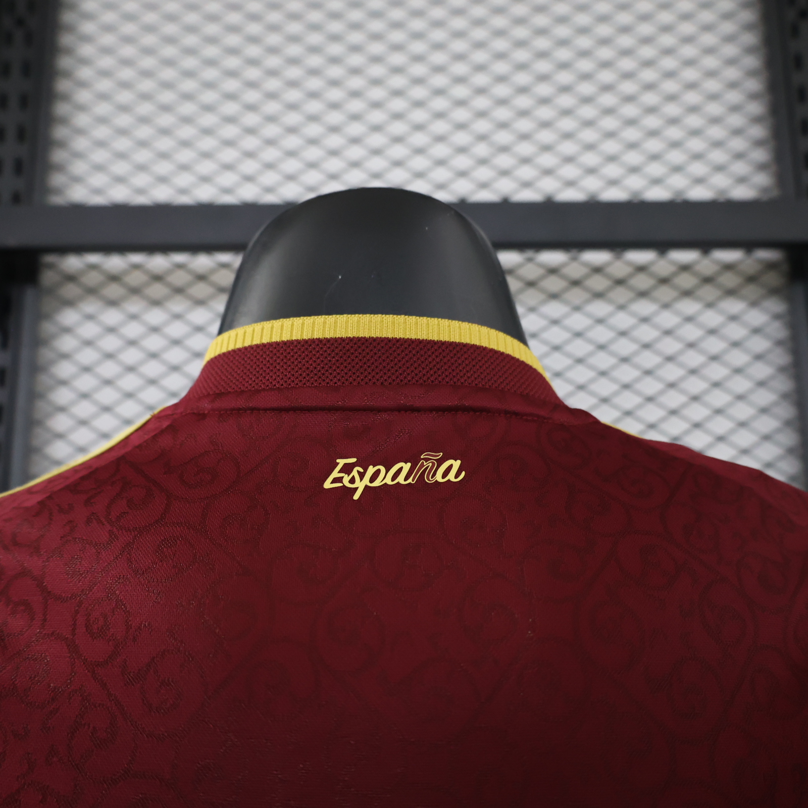 2026 Spain red two star with champion patch player version S-3XL