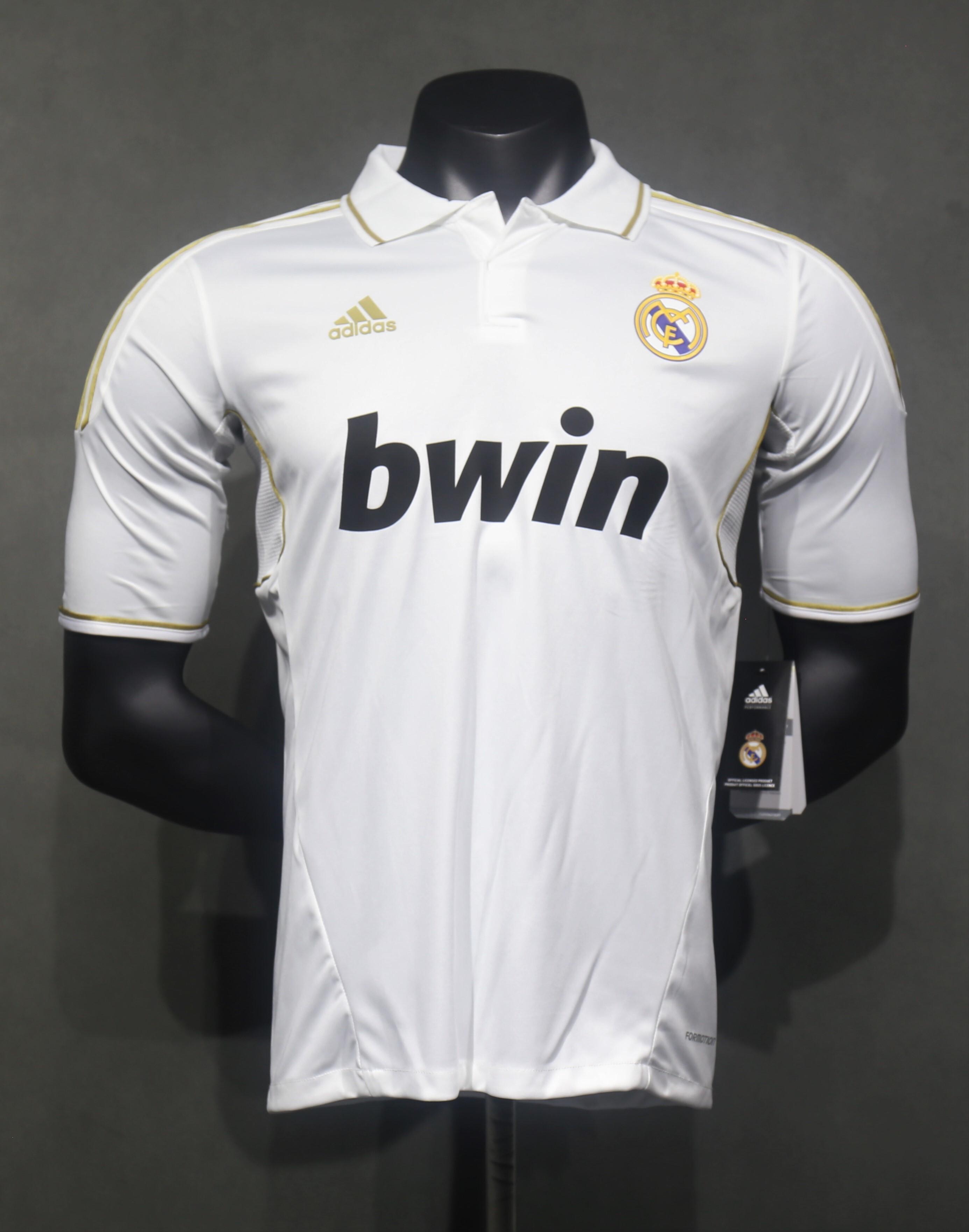 Retro 11/12 re@l Medrid Home player version Size S-XXL