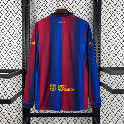 26/27 Barcelona home long sleeve fan version S-4XL