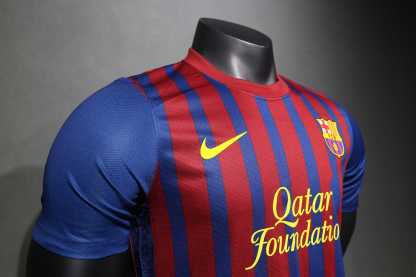 Retro 11/12 Barcelona Home player version Size S-3XL
