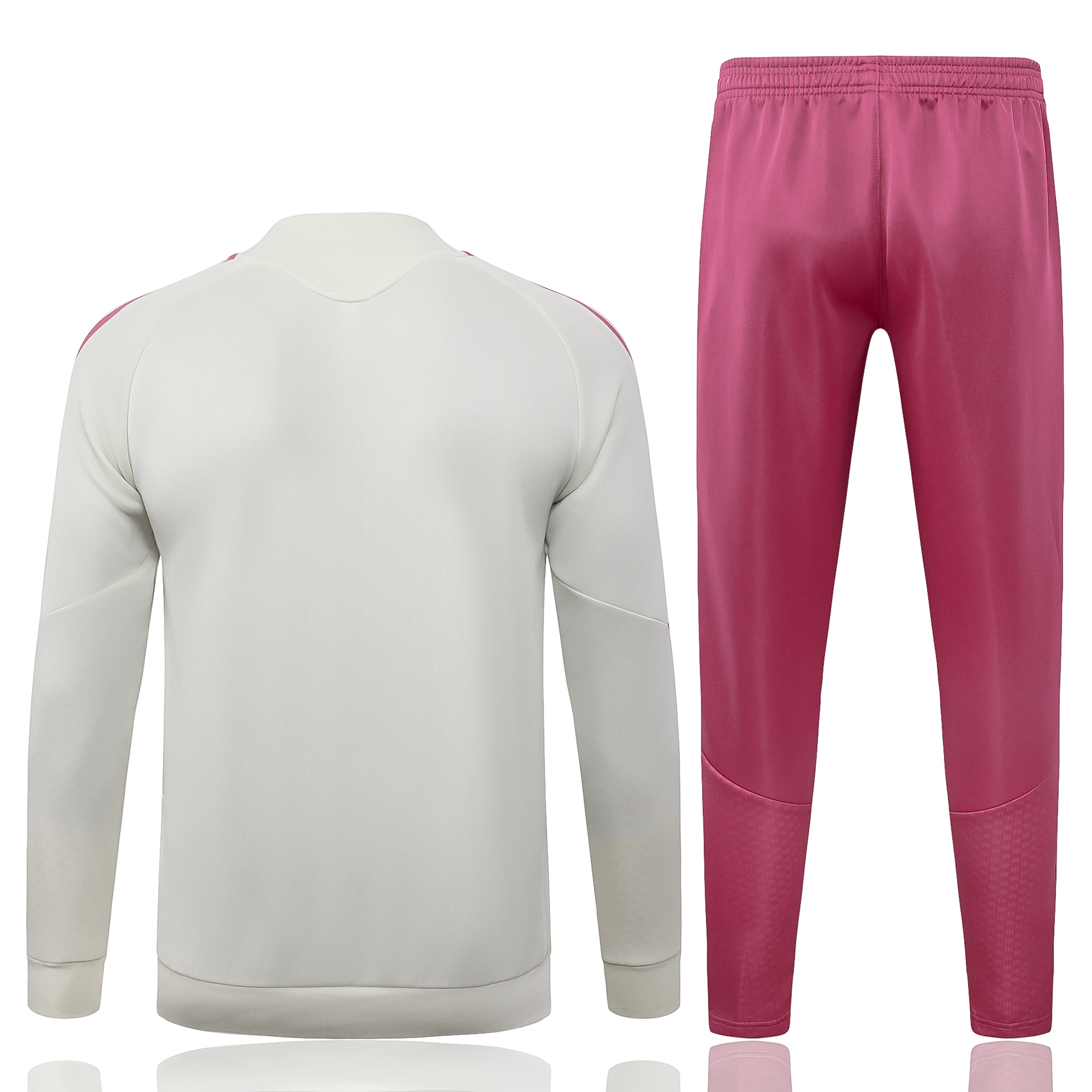 26/27 re@l Medrid pink/Off-white Full-Zip Jacket Suit