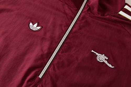 26/27 Arsenal red half-zip windbreaker S-XXL