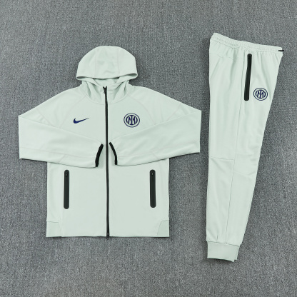 25/26 Inter Milan grey hooded Jacket Suit S-XXL