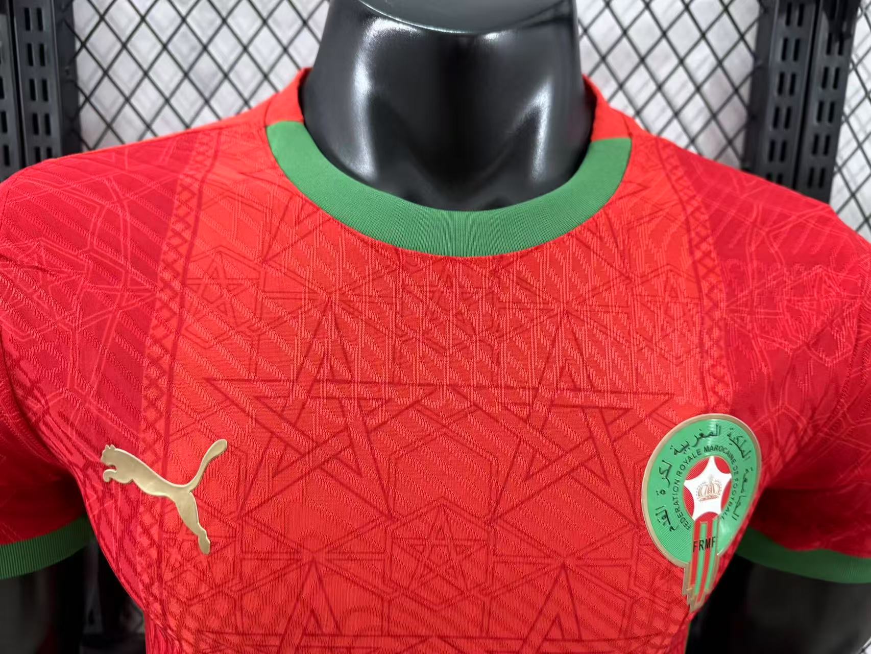 2025 Morocco home player version S-XXL