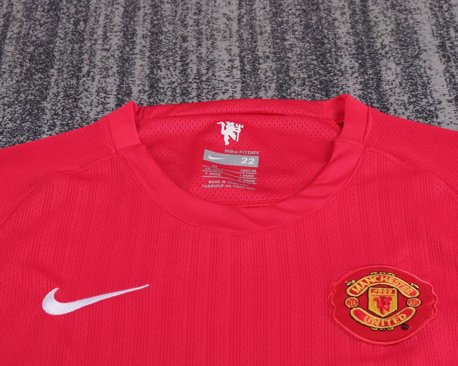 07/08 Manchester United home EPL retro kids version size 16-28