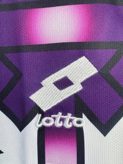 92/93 ACF Fiorentina away long sleeve retro version S-XXL
