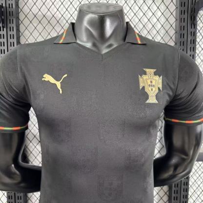 2526 Portugal black player version S-XXL