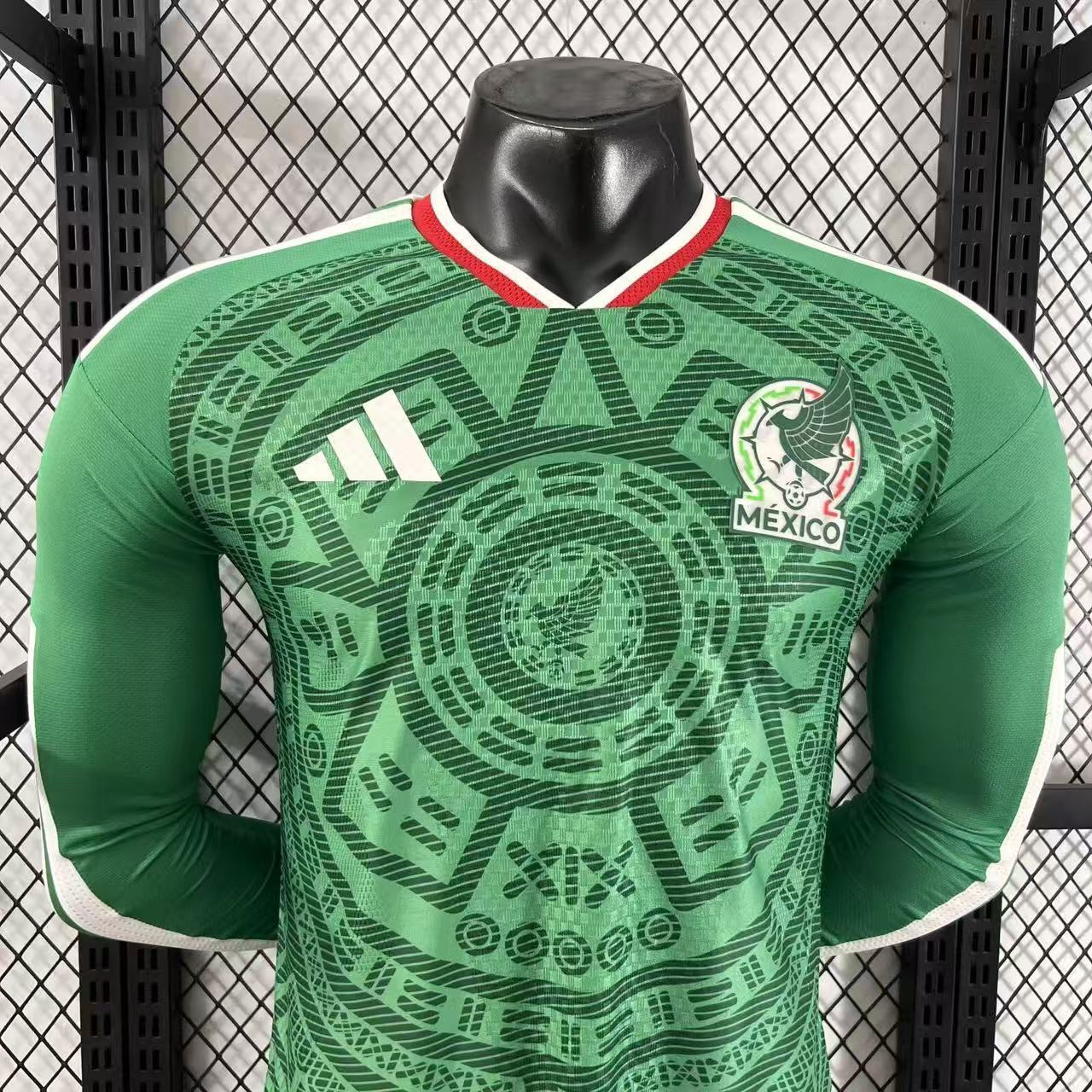 2026 Mexico home player version long sleeve S-3XL