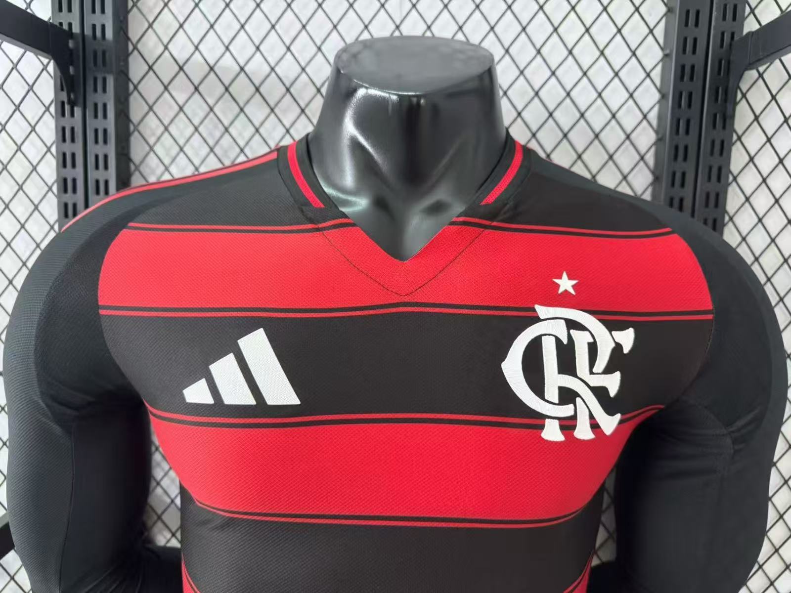 25/26 Flamengo home long sleeve player version size S-4XL