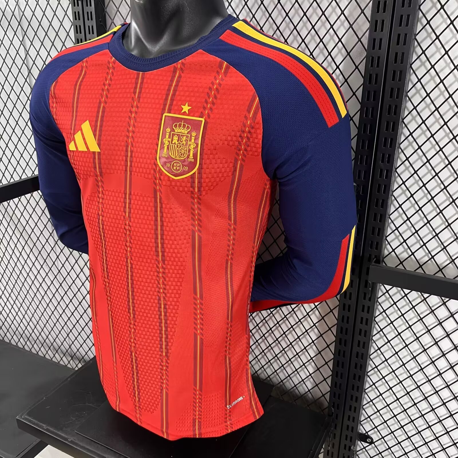 2026 Spain Home long sleeve player version S-4XL