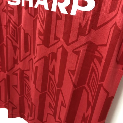 Retro 92/94 Manchester home United  S-2XL