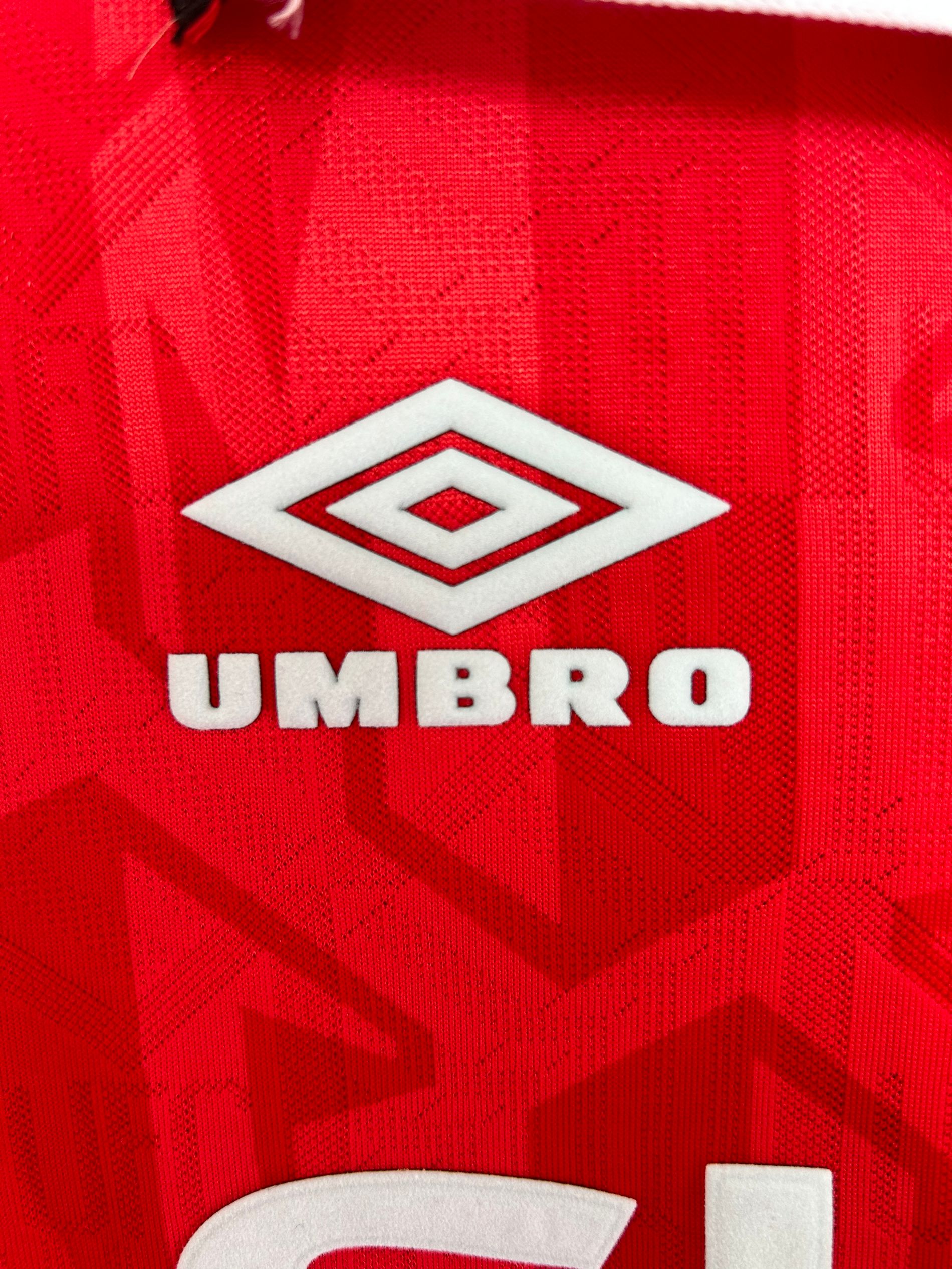 Retro 92/94 Manchester home long sleeve United  S-2XL