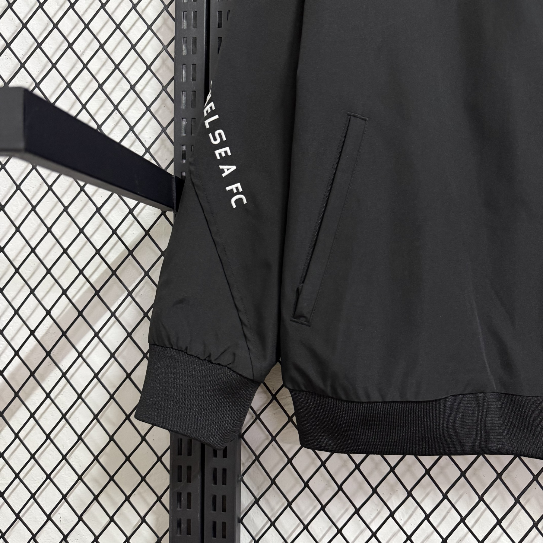 25/26 Windbreaker Chelse@ training black Waterproof thickened version S-XXL