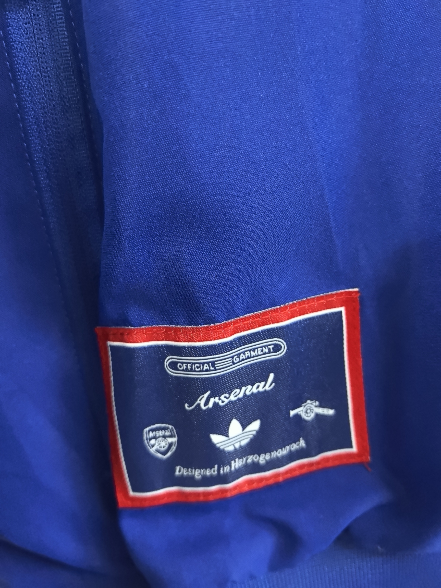 25/26 Windbreaker Arsenal training blue Waterproof thickened version S-XXL