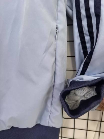 retro Windbreaker Argentina training blue Waterproof thickened version S-XXL