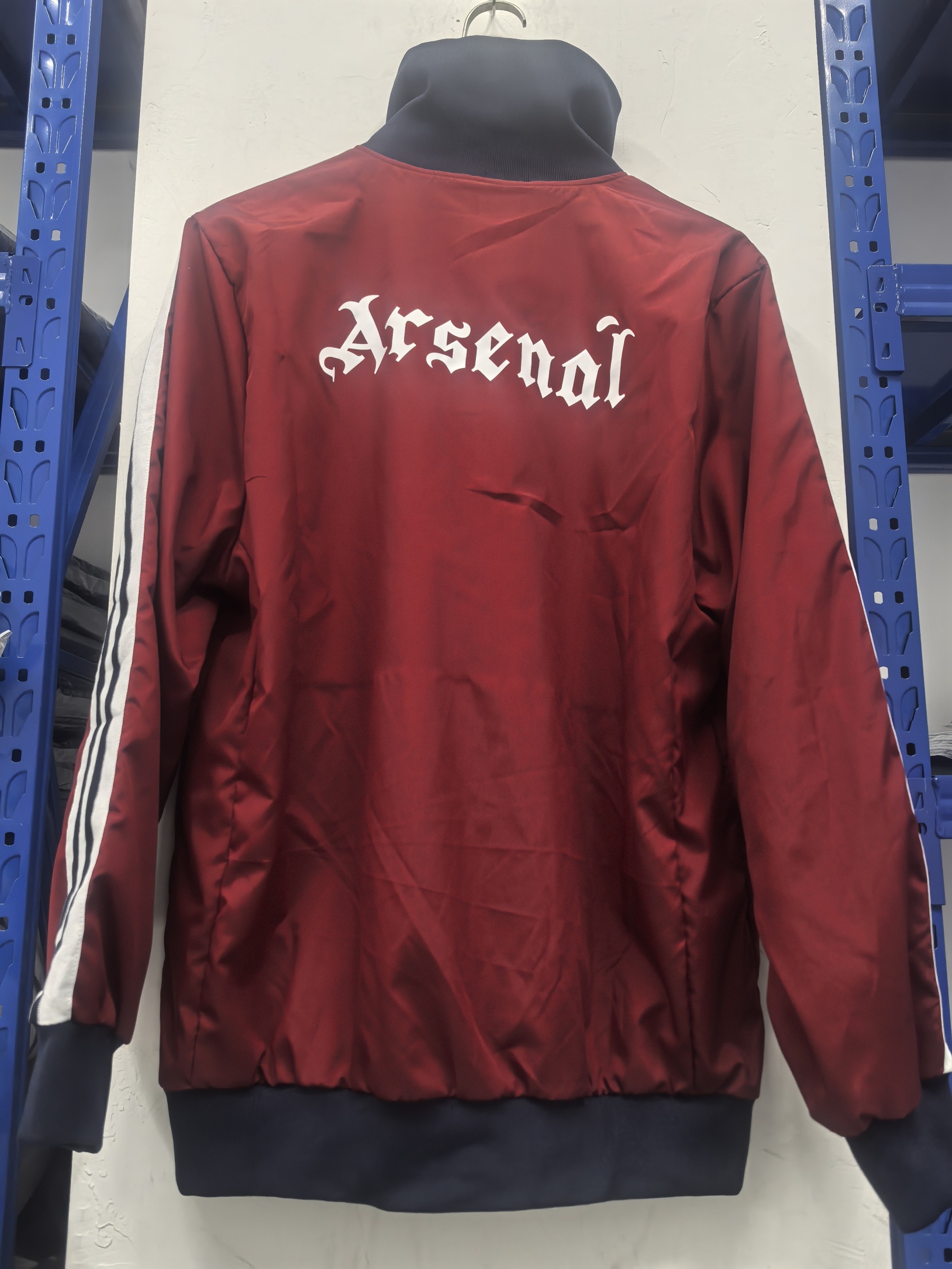 retro Arsenal red waterproof thickened windbreak S-XXL