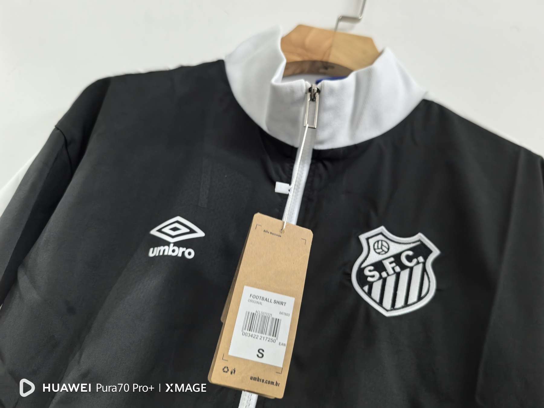 retro Santos black waterproof thickened windbreak S-XXL