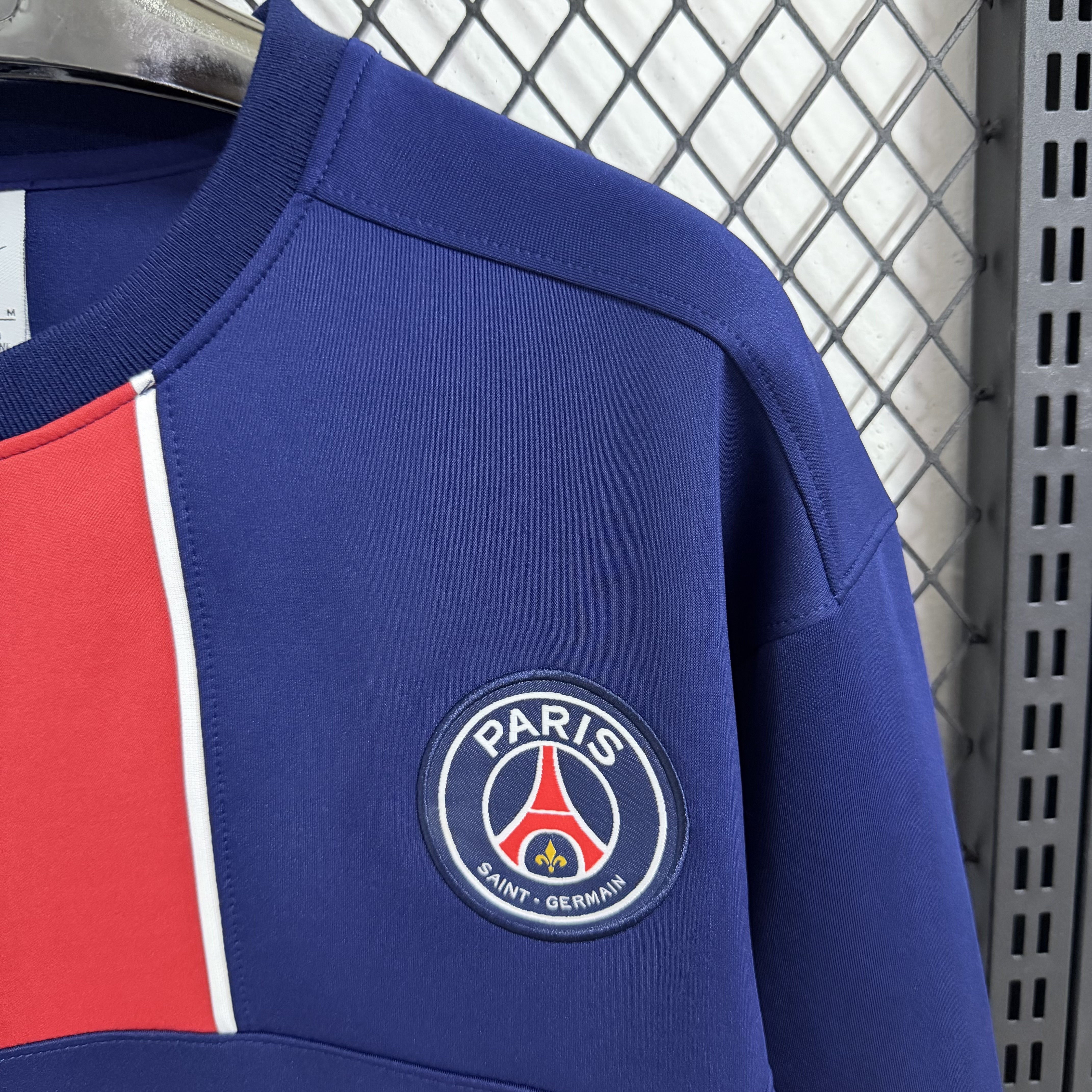 2026 Paris Saint-Germain PSG blue long sleeve thickened Hoodie S-4XL