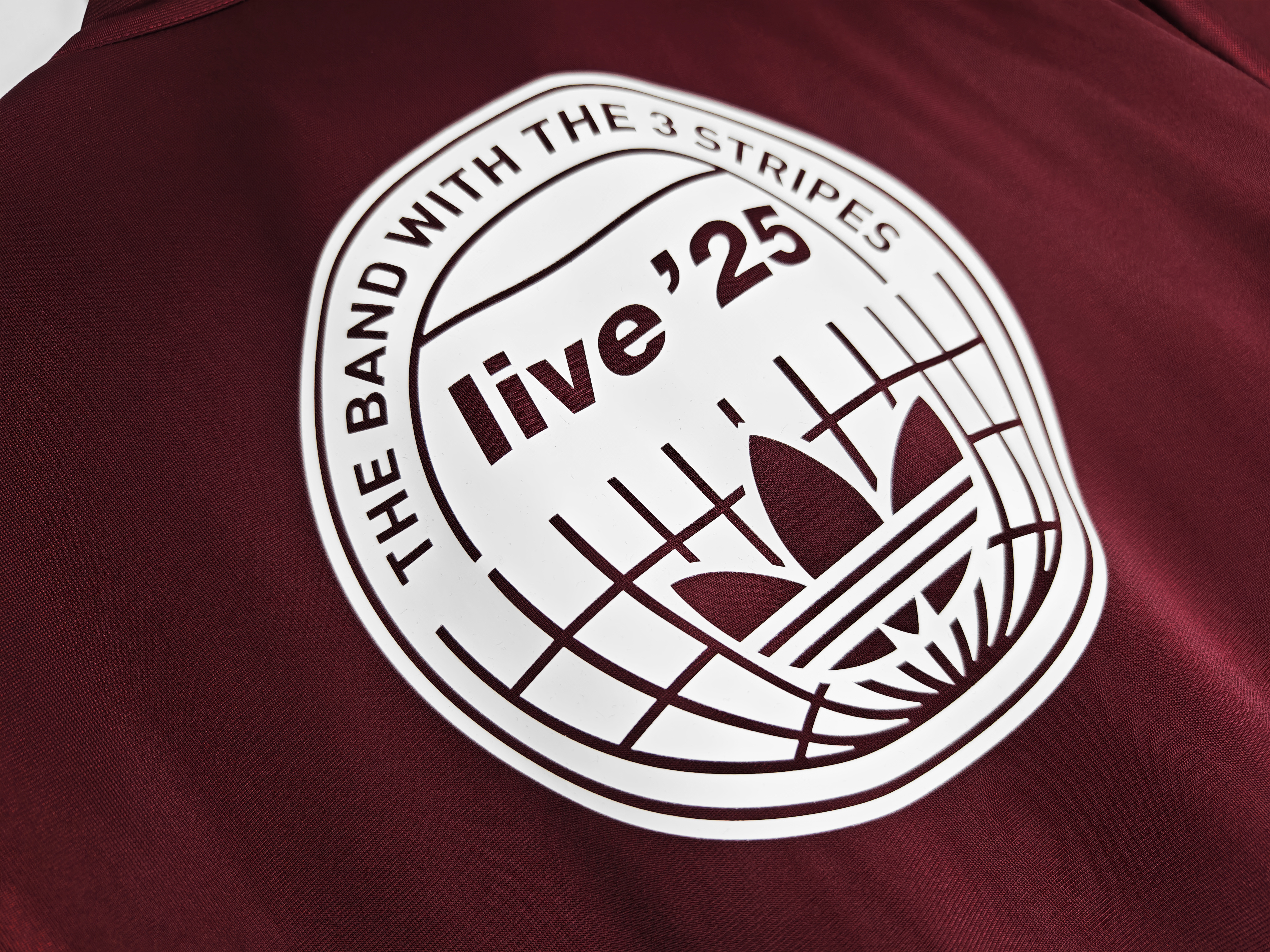 2026 adidas x Oasis roving flamingos red Windbreaker S-XXL